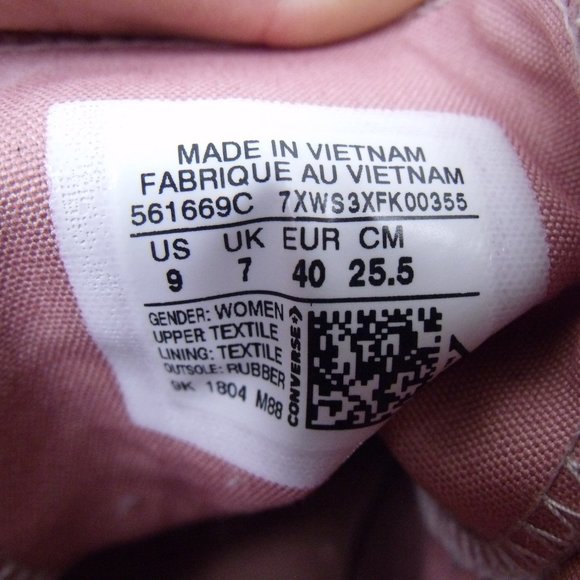 Converse Ctas Lift Ripple High Top Canvas 9 - Picture 2 of 8